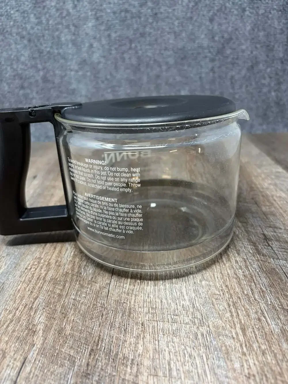 Bunn Coffee Maker 10 Cup Black Carafe Replacement Decanter Pot Glass and Lid